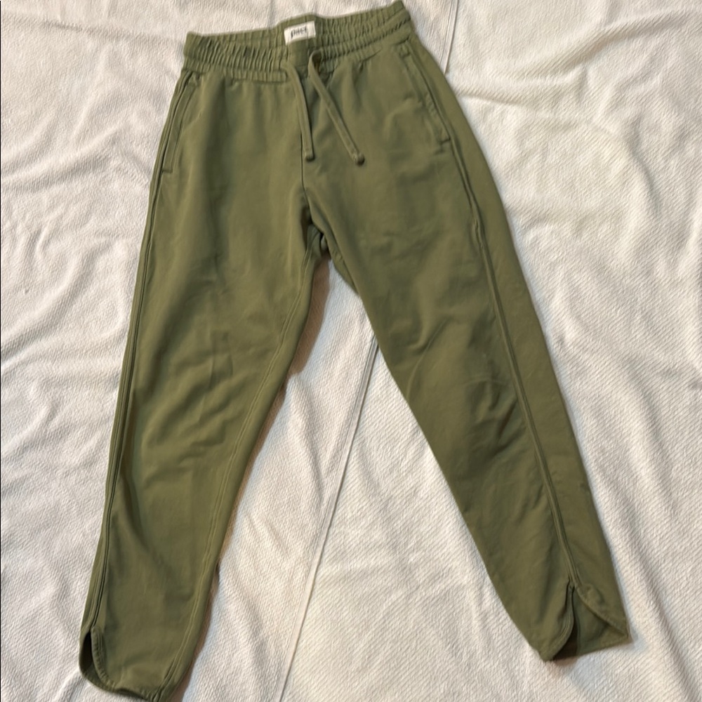 Pact Olive Green Jogger Pants